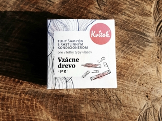 Tuhý šampon - Vzácné dřevo 50 g