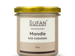 Šufan mandle s bílou čokoládou 330 g