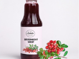 Brusinkový sirup 300 ml