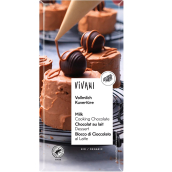 BIO Mléčná čokoláda Vivani na vaření 200 g