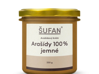 Šufan 100% arašídy jemné 330 g