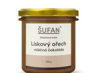 Šufan Lískový ořech s mléčnou čokoládou 330 g