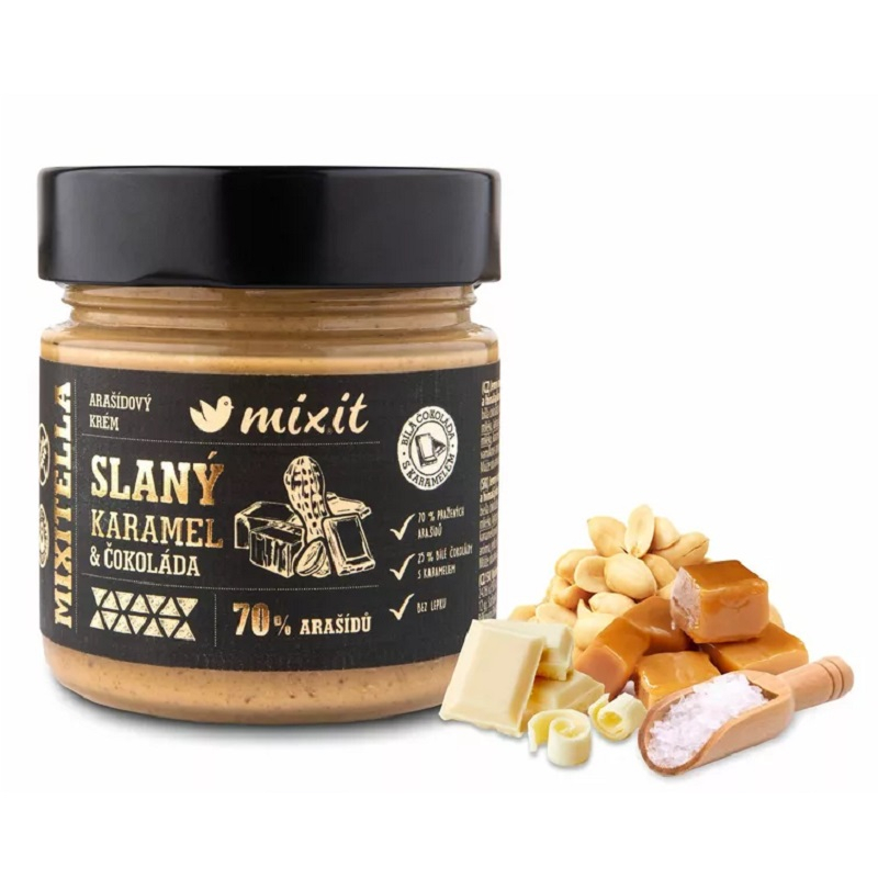 Mixitella Premium - Arašídy se slaným karamelem 250 g