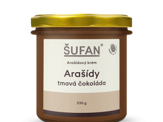 Šufan Arašídy + tmavá čokoláda 330 g