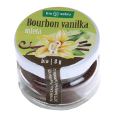 BIO Bourbon vanilka mletá 8 g