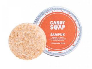 Candy Soap šampuk malý s červeným jílem 24 g