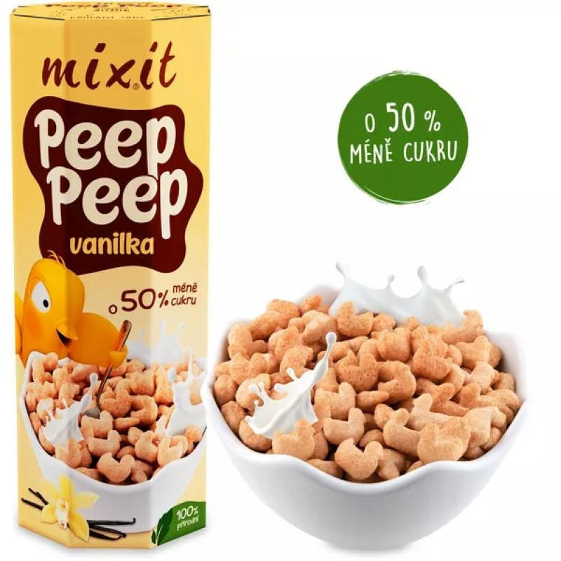 Cereálie Peep Peep - Vanilka 280 g